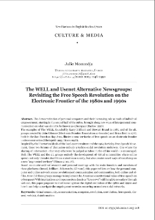 The WELL and Usenet alternative newsgroups:revisiting the free speech revolution on the electronic frontier of the 1980s and 1990s