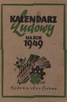 Kalendarz Ludowy na Rok 1949