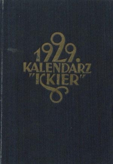 Kalendarz "Iskier" na Rok 1929, R. 5