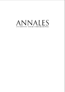 Annales Universitatis Mariae Curie-Skłodowska. Sectio J, Paedagogia-Psychologia. Vol. 37 (2024), 4 - Spis treści