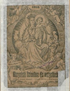 Kalendarz Marjański dla Wszystkich na Rok 1918