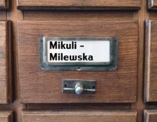 MIKULI-MILEWSKA Katalog alfabetyczny
