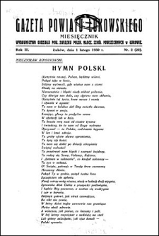 Gazeta Powiatu Łukowskiego / [redaktor odpowiedzialny J&oacute;zef Pypeć]. R. 3, No 2=20 (luty 1930)