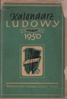 Kalendarz Ludowy na Rok 1950