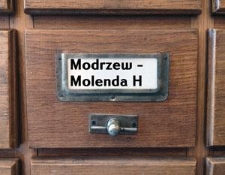 MODRZEW-MOLENDA H. Katalog alfabetyczny