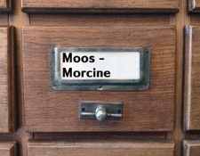 MOOS-MORCINE Katalog alfabetyczny