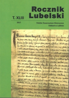 Rocznik Lubelski. T. 43 (2017)