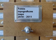 Katalog kartkowy- Polska topograficzna mapa 2010- 2011