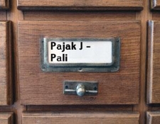 PAJAK J.-PALI Katalog alfabetyczny