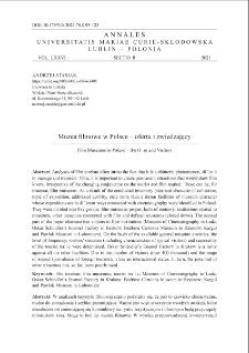 Muzea filmowe w Polsce &ndash; oferta i zwiedzający