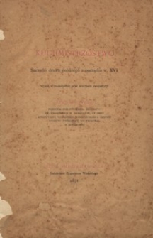 Kuchmistrzostwo : szczątki druku polskiego z początku w. XVI