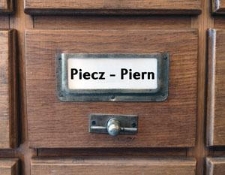 PIECZ-PIERN Katalog alfabetyczny