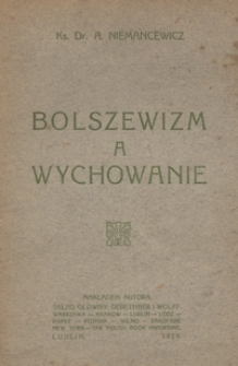 Bolszewizm a wychowanie