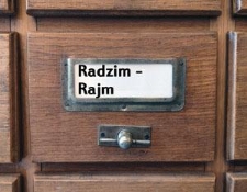 RADZIM-RAJM Katalog alfabetyczny