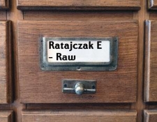 RATAJCZAK E.-RAW Katalog alfabetyczny