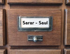 SARAR-SAUL Katalog alfabetyczny
