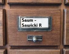 SAUM-SAWICKI R. Katalog alfabetyczny