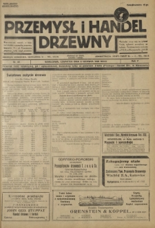 Przemysł i Handel Drzewny / red. Adam Schwarz. R.5, nr 59 (6 czerwca 1929)