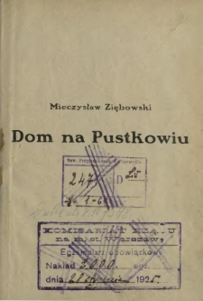 Dom na pustkowiu