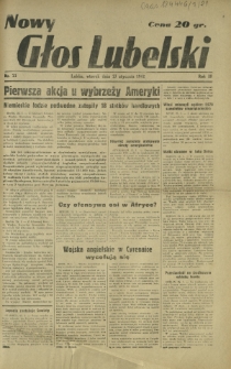 Nowy Głos Lubelski. R. 3, nr 21 (27 stycznia 1942)