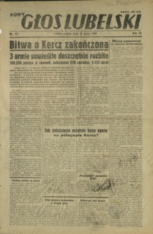 Nowy Głos Lubelski. R. 3, nr 117 (22 maja942)