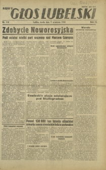 Nowy Głos Lubelski. R. 3, nr 210 (9 września 1942)
