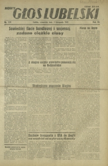 Nowy Głos Lubelski. R. 3, nr 259 (5 listopada 1942)