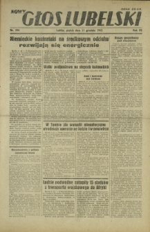Nowy Głos Lubelski. R. 3, nr 290 (11 grudnia 1942)