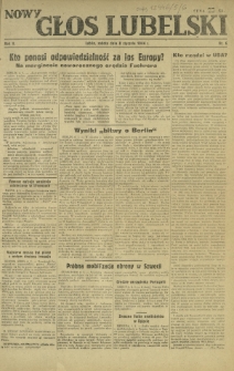 Nowy Głos Lubelski. R. 5, nr 6 (8 stycznia 1944)
