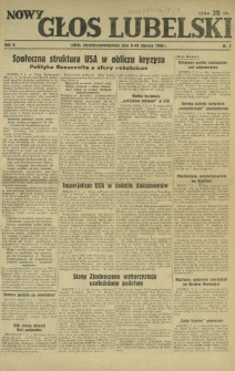 Nowy Głos Lubelski. R. 5, nr 7 (9-10 stycznia 1944)