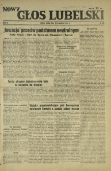 Nowy Głos Lubelski. R. 5, nr 92 (19 kwietnia 1944)