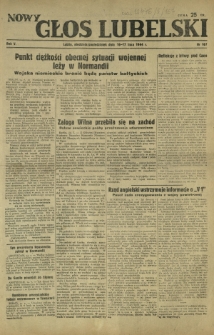 Nowy Głos Lubelski. R. 5, nr 167 (16-17 lipca 1944)