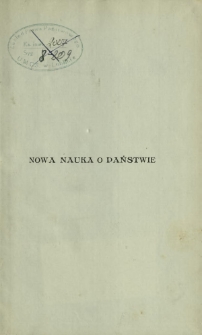 Nowa nauka o państwie