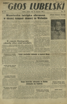 Nowy Głos Lubelski. R. 4, nr 12 (16 stycznia 1943)