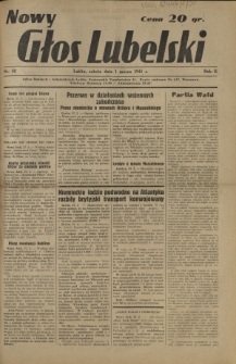 Nowy Głos Lubelski. R. 2, nr 50 (1 marca 1941)