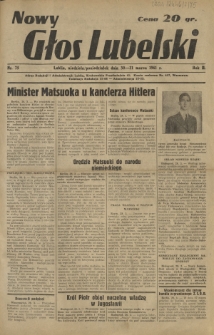 Nowy Głos Lubelski. R. 2, nr 75 (30-31 marca 1941)