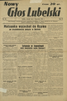Nowy Głos Lubelski. R. 2, 76 (1 kwietnia 1941)