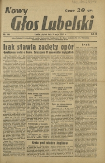 Nowy Głos Lubelski. R. 2, nr 106 (9 maja 1941)
