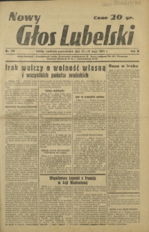 Nowy Głos Lubelski. R. 2, nr 108 (11-12 maja 1941)