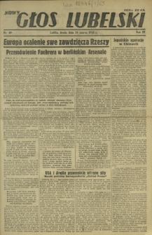 Nowy Głos Lubelski. R. 4, nr 69 (24 marca 1943)