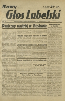 Nowy Głos Lubelski. R. 2, nr 251 (26-27 października 1941)