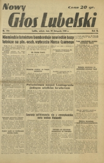 Nowy Głos Lubelski. R. 2, nr 274 (22 listopada 1941)