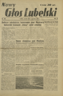 Nowy Głos Lubelski. R. 2, nr 285 (5 grudnia 1941)