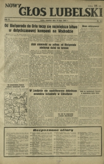 Nowy Głos Lubelski. R. 4, nr 162 (15 lipca 1943)