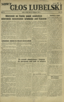 Nowy Głos Lubelski. R. 4, nr 273 (23 listopada 1943)