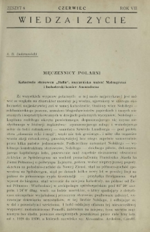 Wiedza i Życie Wiedza i Życie R. 8, z. 6 (czerwiec 1933)