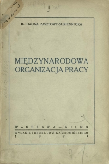 Międzynarodowa Organizacja Pracy