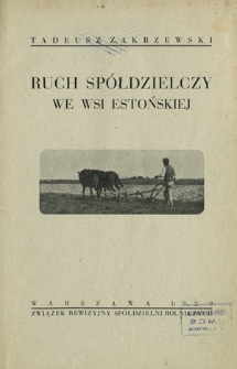 Ruch spółdzielczy we wsi estońskiej