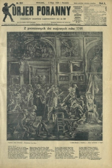 Kurjer Poranny : niedzielny dodatek ilustrowany do R. 50, No 120 (2 maja 1926)